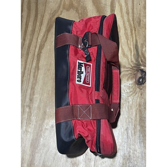marlboro insulated cooler Duffel Bag Red Large - Picture 6 of 13